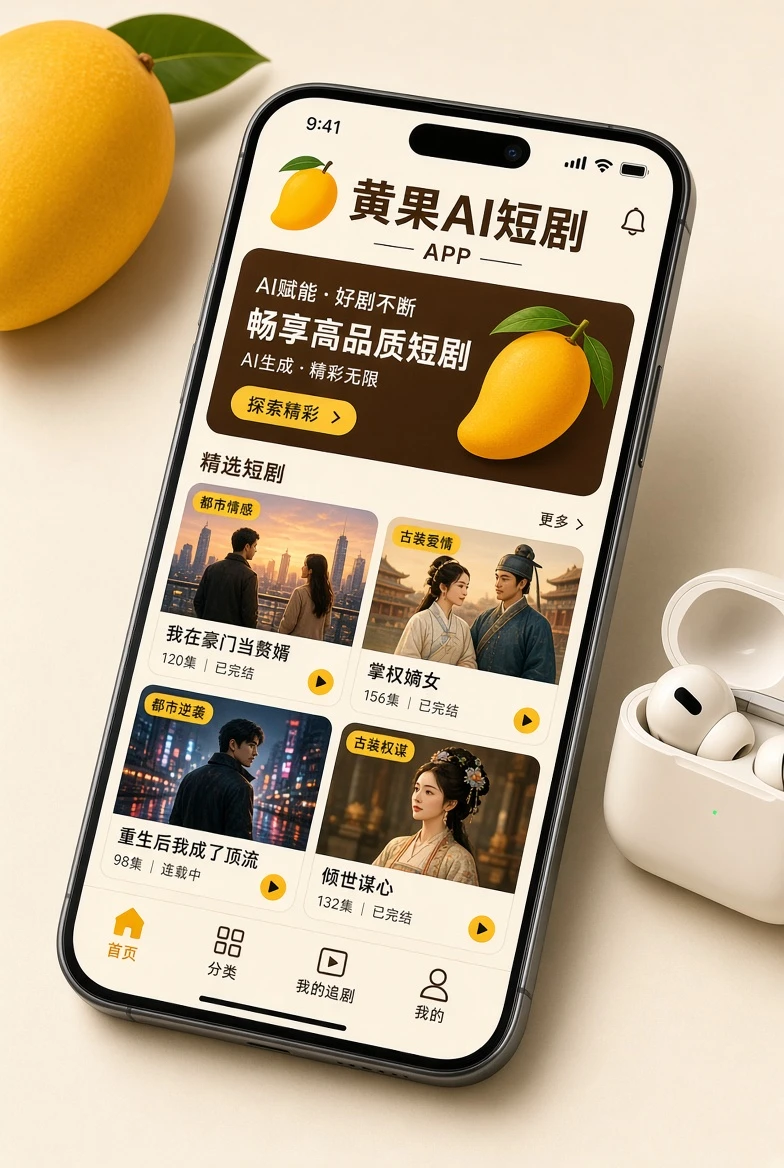 黄果视频移动端界面